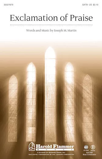 Exclamation Of Praise - Score: Choral Instrumental Pak