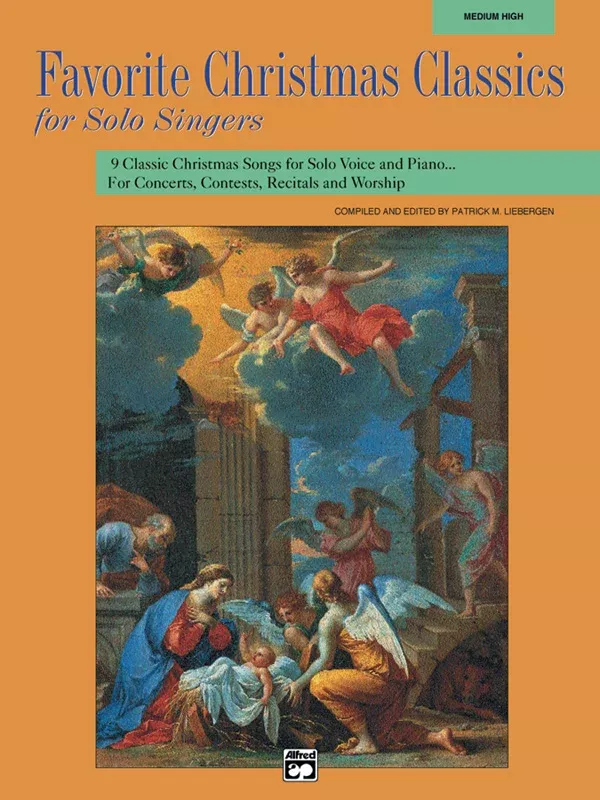Favorite Christmas Classics for Solo Singers: Medium High Voice Acc. CD