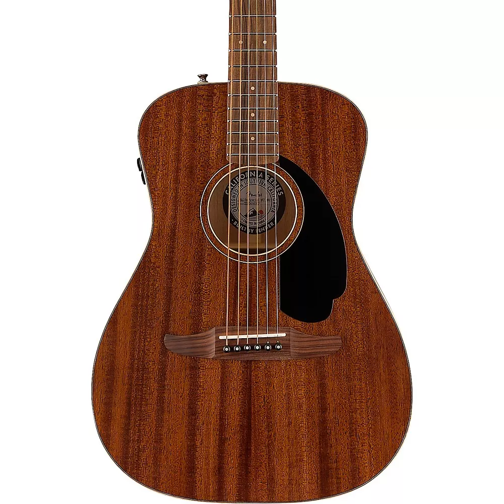 Fender California Malibu Special All-Mahogany Acoustic-Electric Guitar Natural