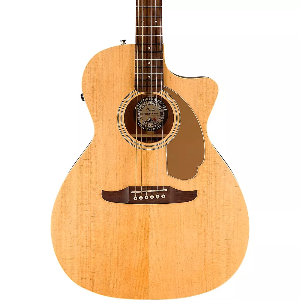 Fender California Newporter Player Acoustic-Electric Guitar Natural
