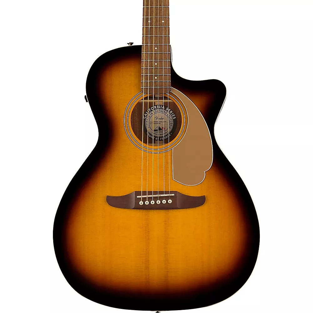 Fender California Newporter Player Acoustic-Electric Guitar Sunburst