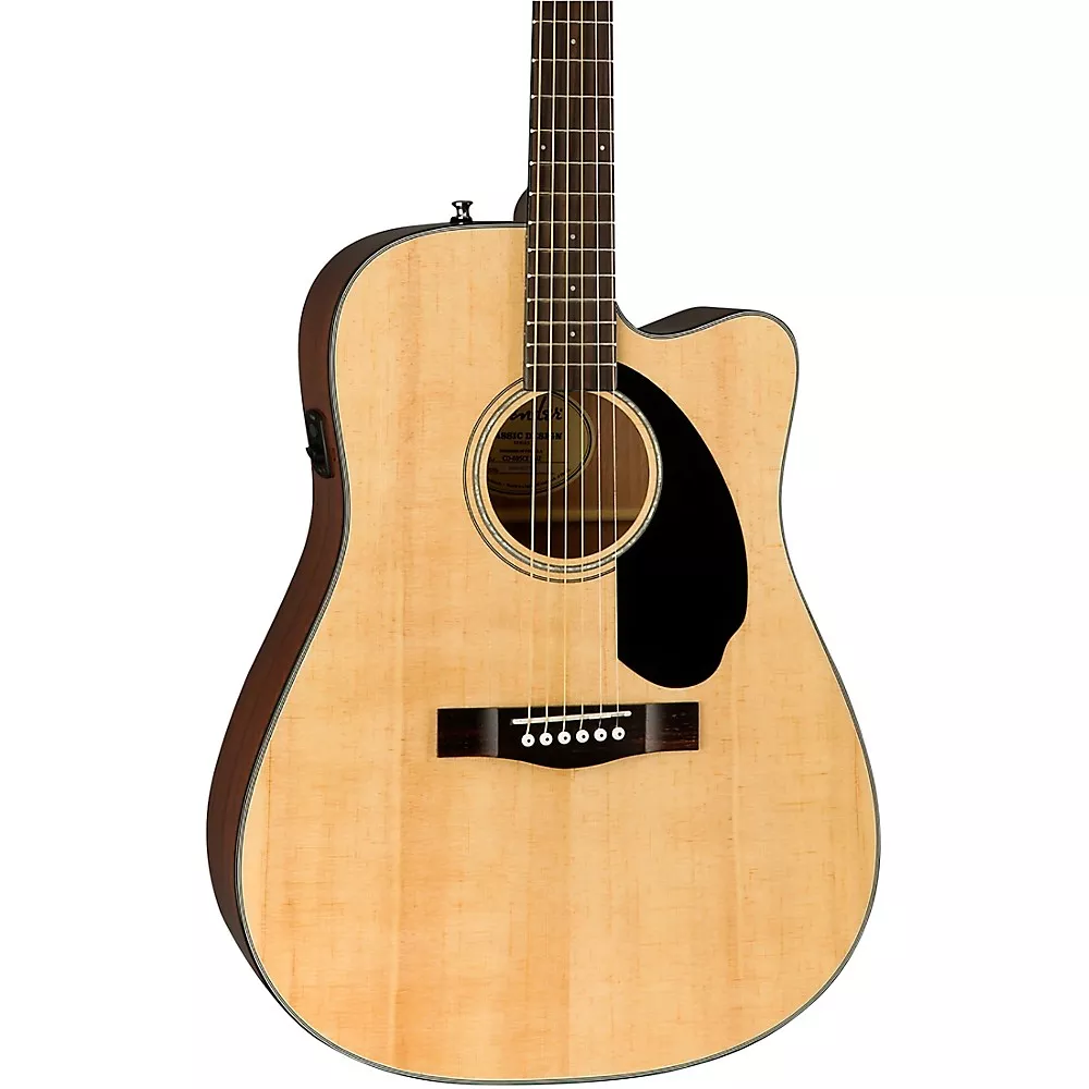 Fender CD-60SCE Dreadnought Acoustic-Electric Guitar - Natural