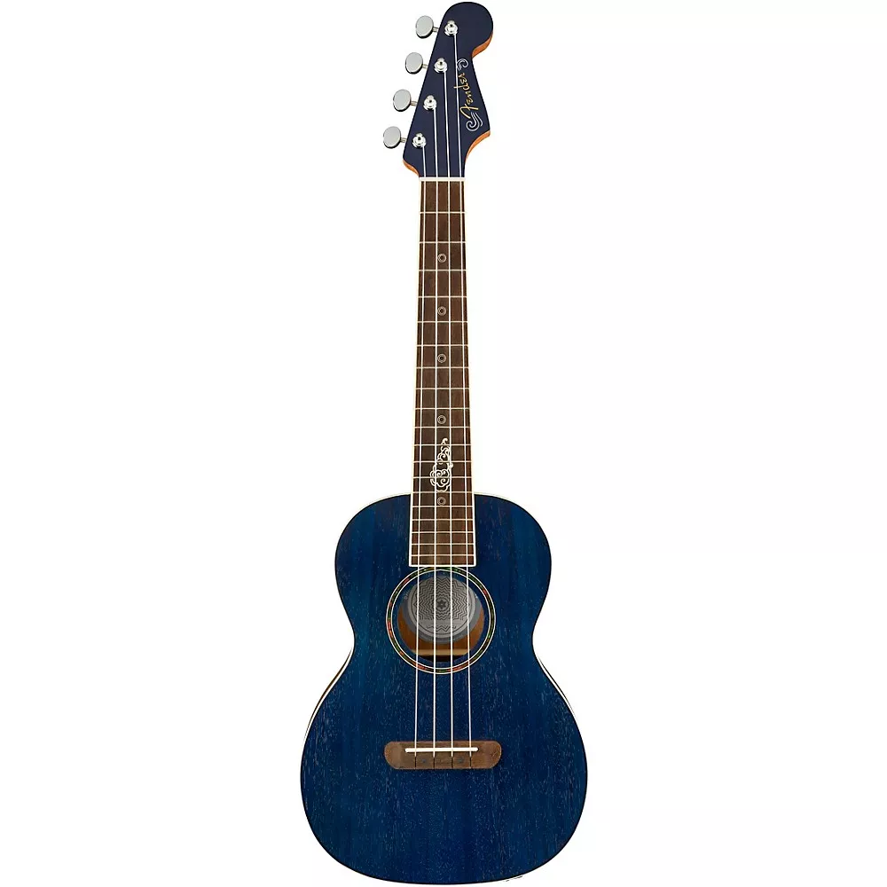 Fender Dhani Harrison Signature Ukulele Sapphire Blue