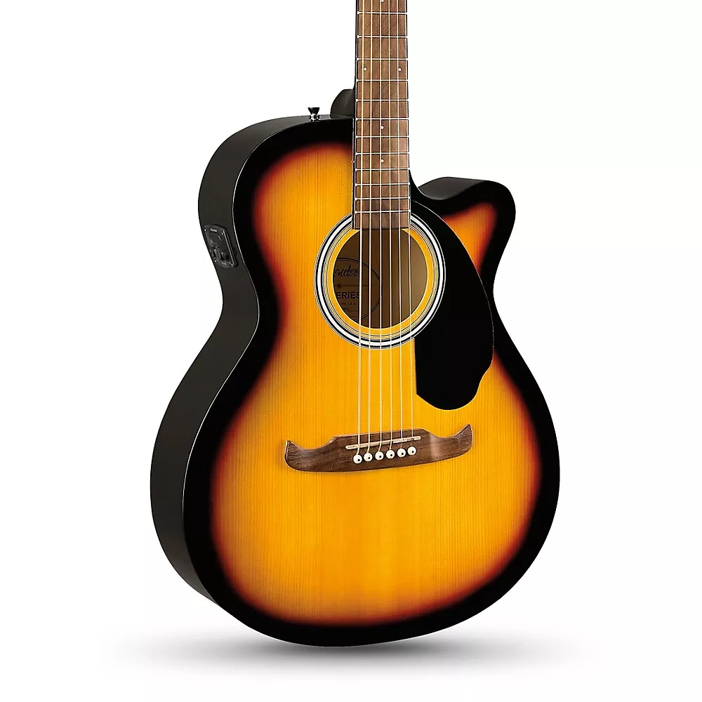 Fender FA-135CE Concert Acoustic-Electric Guitar - Sunburst