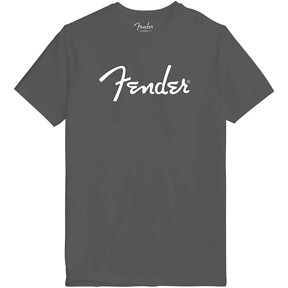 Fender Logo T-Shirt Large Grey