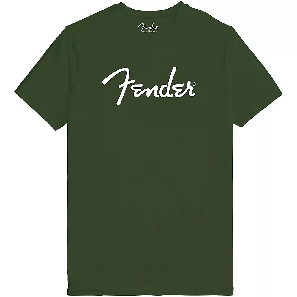 Fender Logo T-Shirt X Large Green