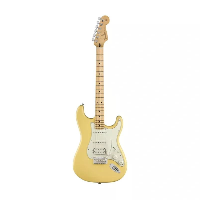 Fender Player HSS Stratocaster Electric Guitar, Maple FB, Buttercream