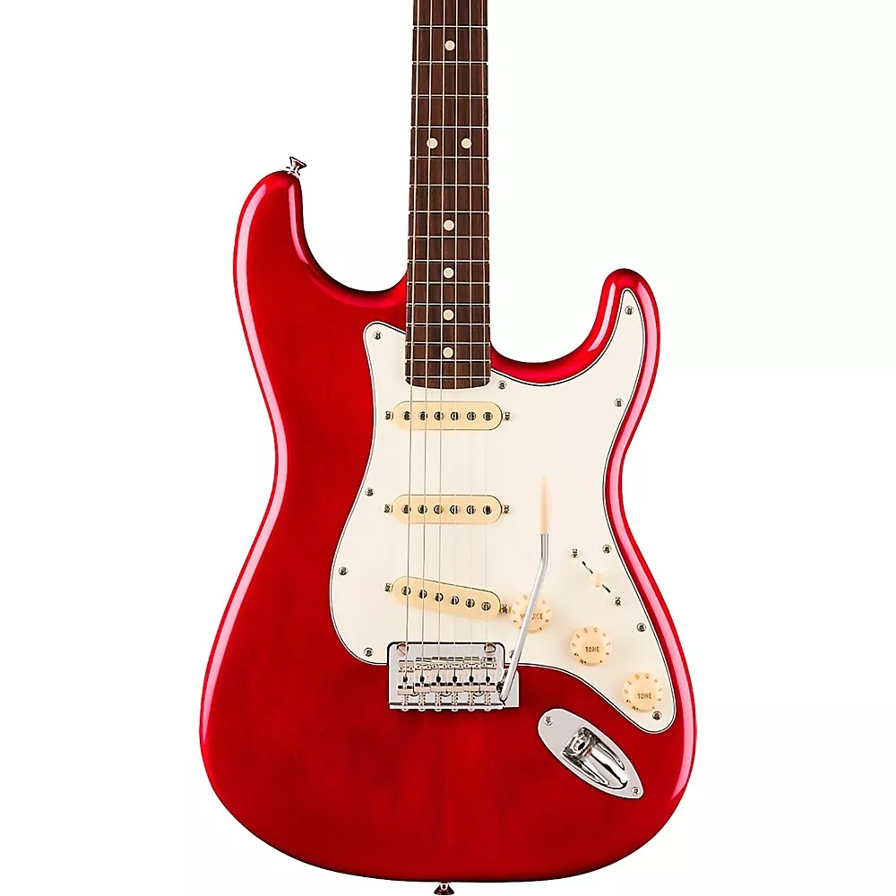 Fender Player II Stratocaster Chambered Mahogany Body Rosewood Fingerboard Electric Guitar - Transparent Cherry Burst