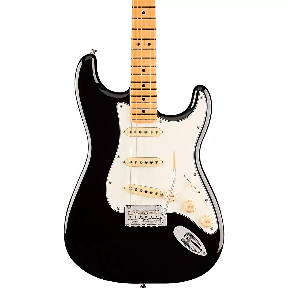 Fender Player II Stratocaster Electric Guitar - Maple Fingerboard, Black