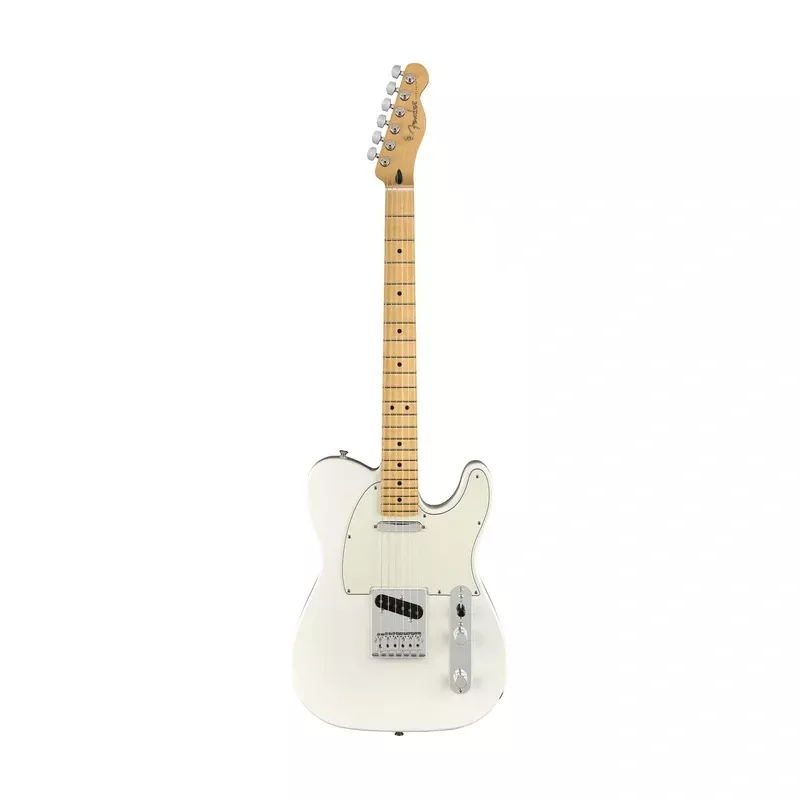 Fender Player Telecaster Electric Guitar, Maple FB, Polar White