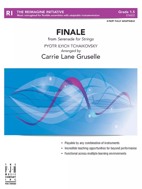 Finale (From Serenade for Strings): Flexible String Ensemble Score & Parts