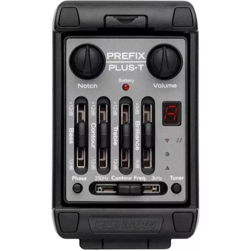 Fishman PREFIX Plus-T Onboard Preamp – Wide Format