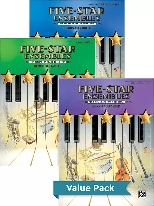 Five-Star Ensembles 1-3 (Value Pack): Piano Packet