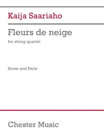 Fleurs de neige - Full Score