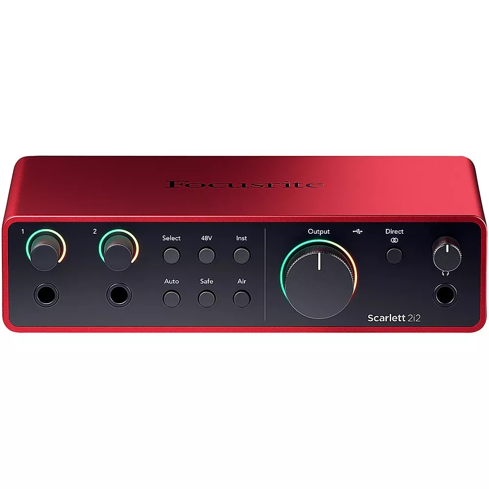 Focusrite Scarlett 2i2 Gen 4 USB-C Audio Interface