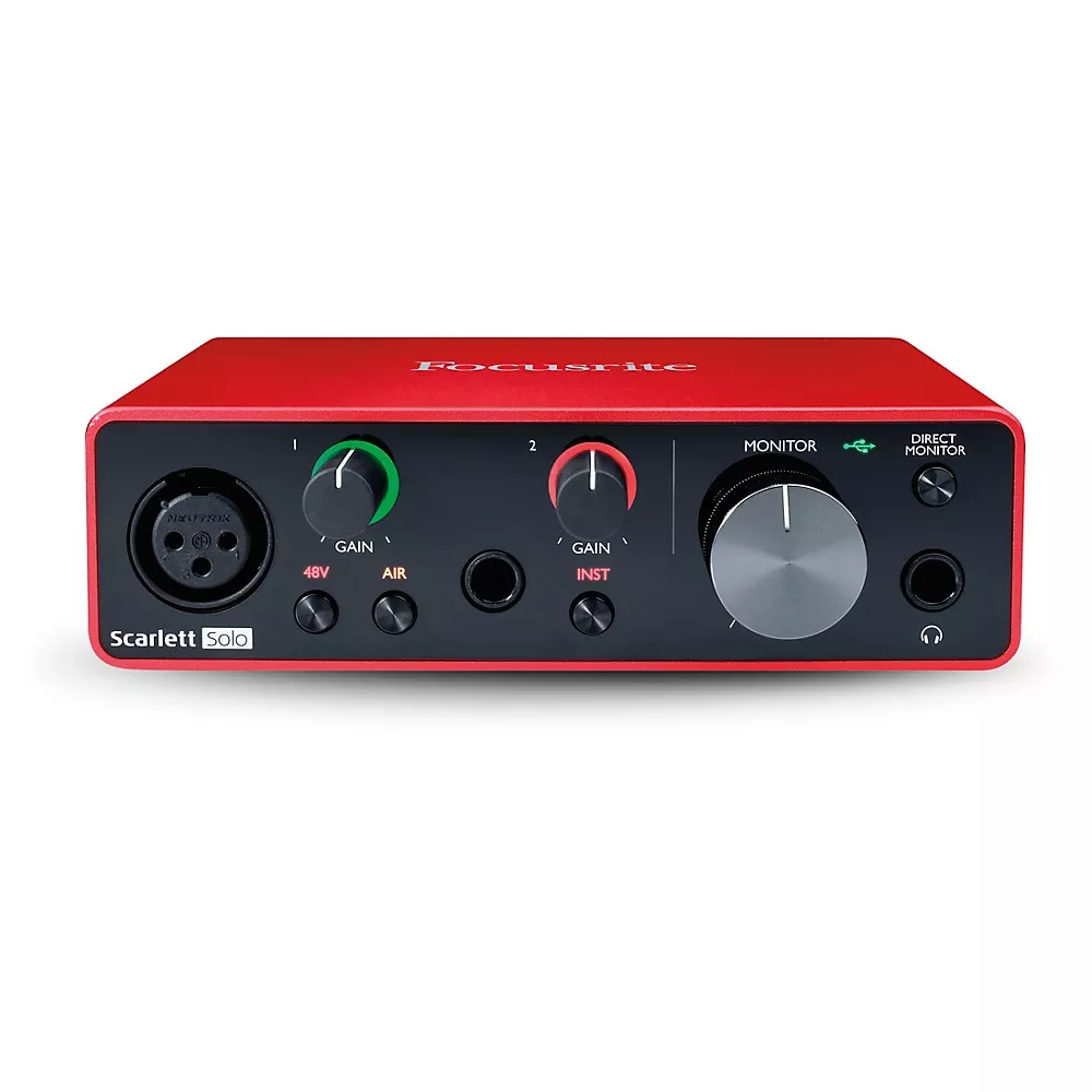 Focusrite Scarlett Solo Gen 3 USB Audio Interface