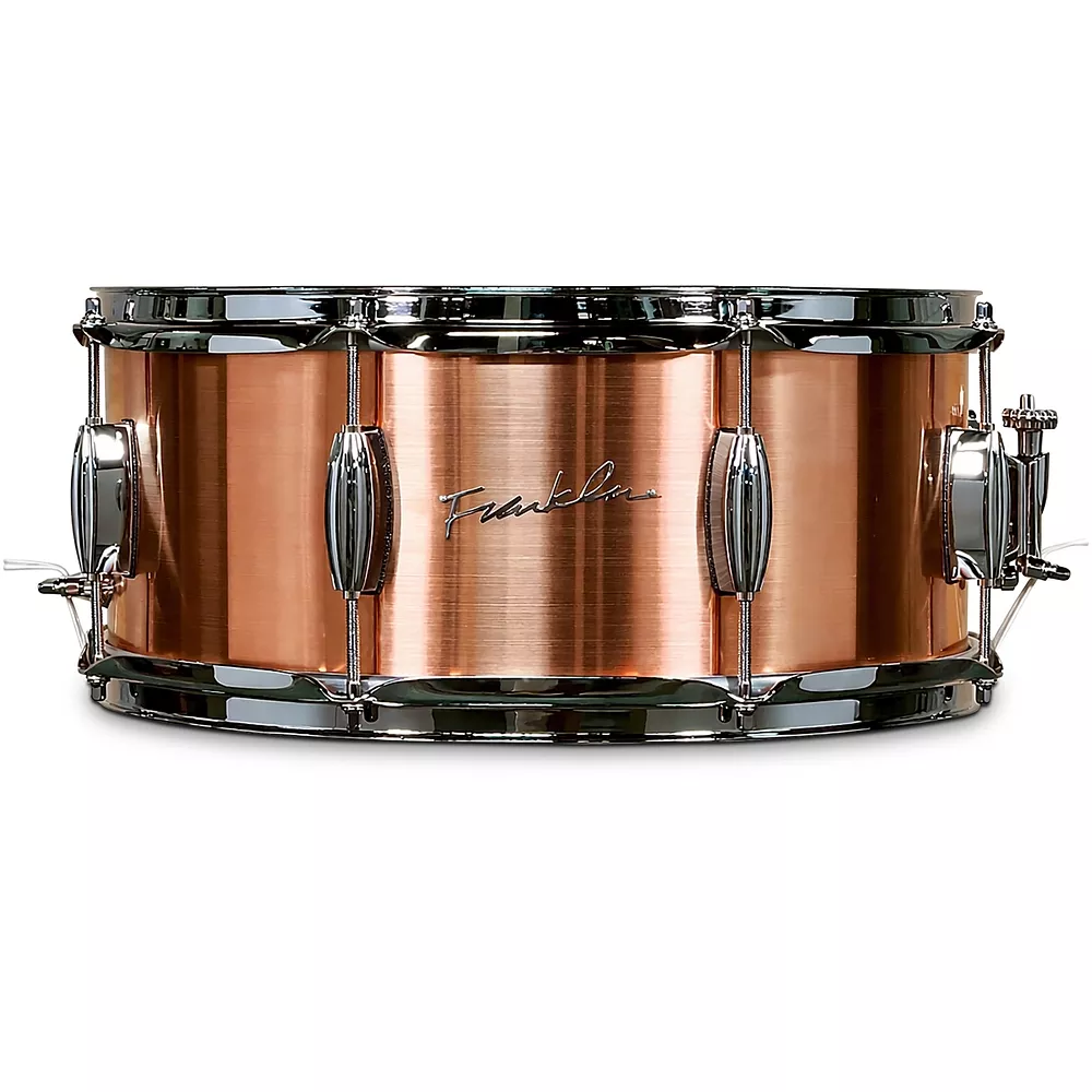 Franklin Drum Company Brushed Copper Snare Drum - 14 x 6.5 in.