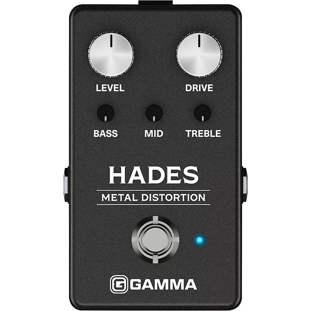 GAMMA Hades Metal Distortion Effects Pedal