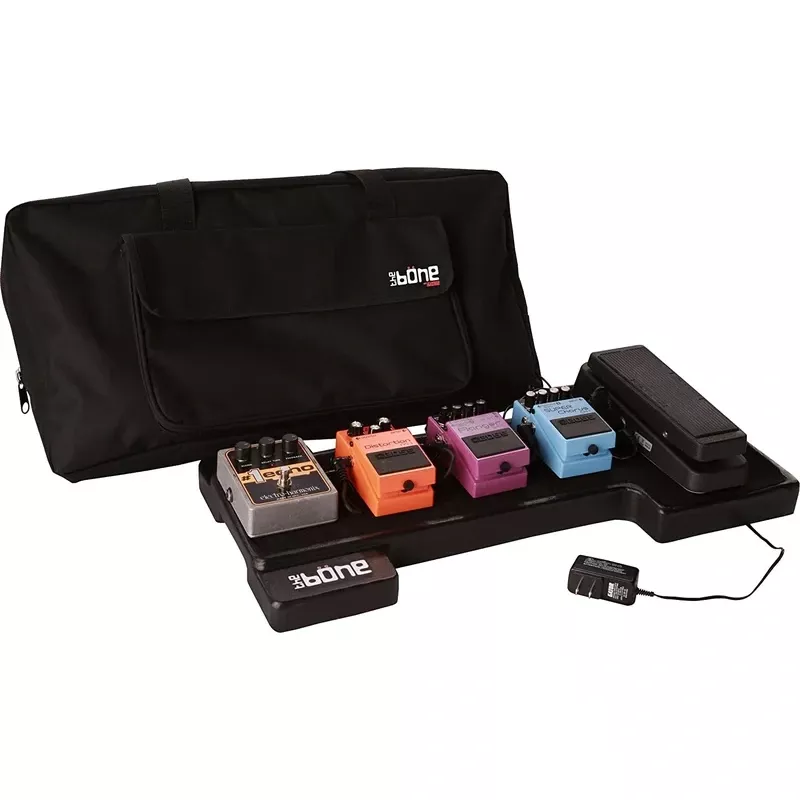 Gator G-BONE The Bone Powered Pedal Board – Black