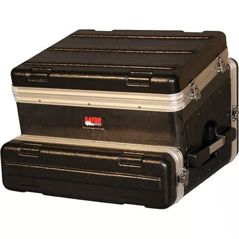 Gator GRC-8X2 Slant Top Console Rack Case – 8U Top, 10U Bottom