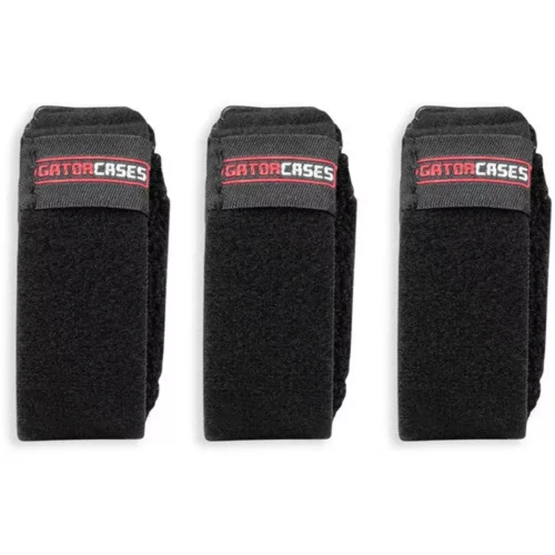 Gator GTR-FRETMUTEMD-3BK Medium Fret Mute String Dampener 3 Pack – Black