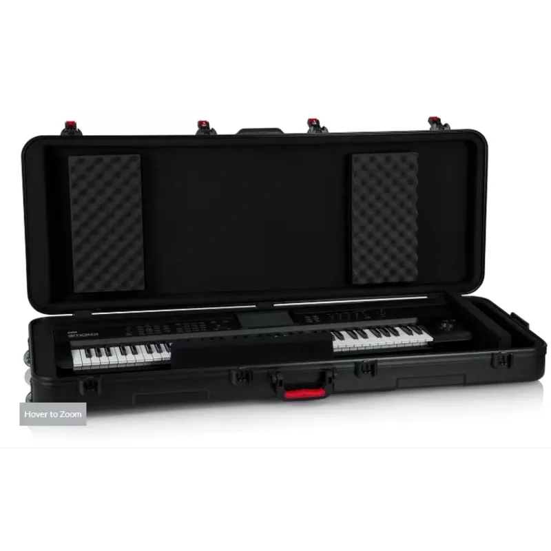 Gator GTSA-KEY76 TSA Molded Keyboard Case w/ Wheels – 76-Keys