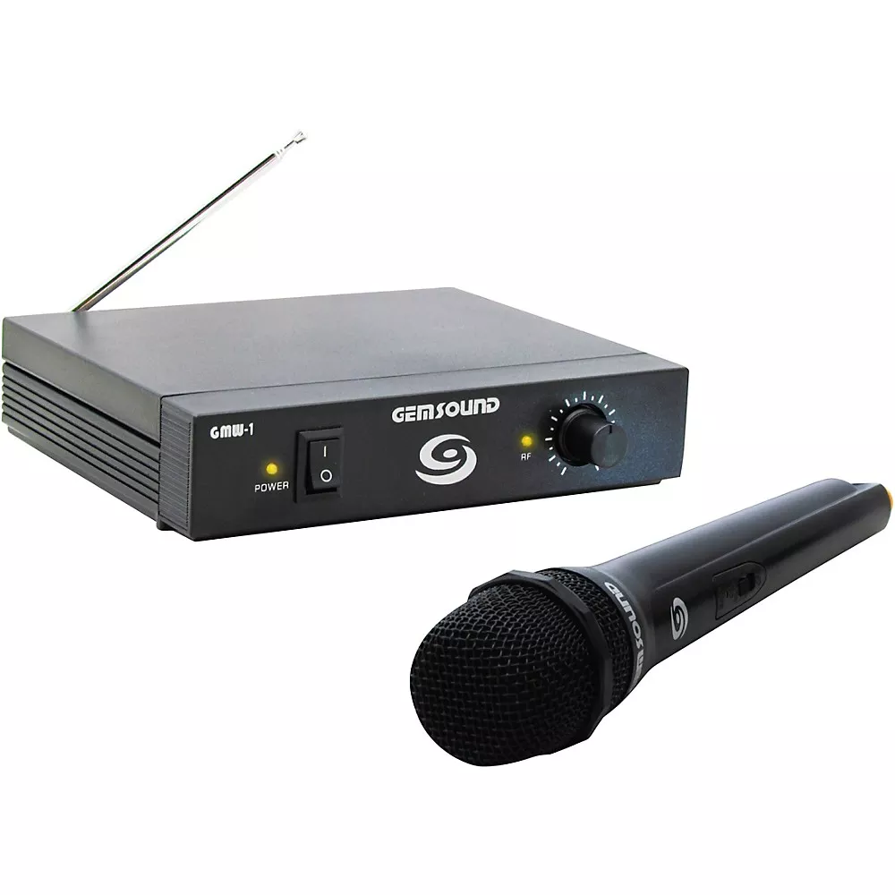 Gem Sound GMW-1 Single-Channel Wireless Mic System Band E
