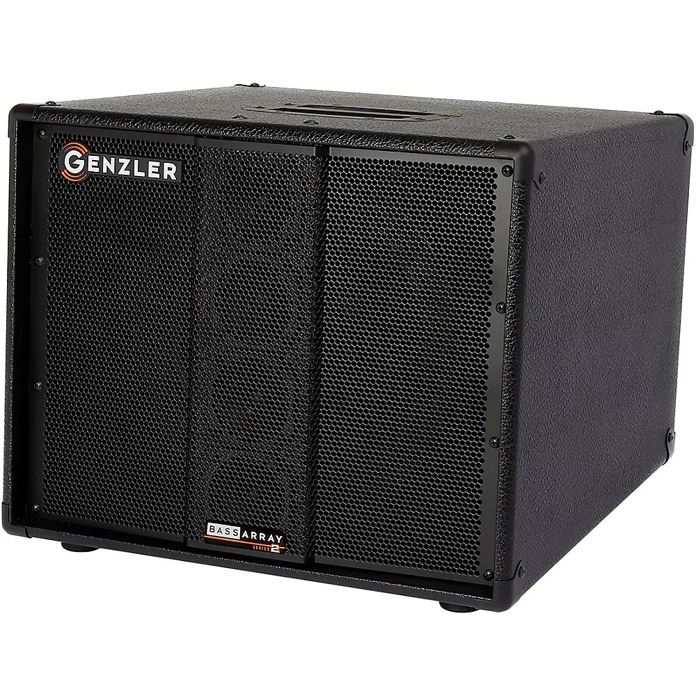 Genzler Amplification SERIES 2 BA2-112-3SLT BASS ARRAY Slant 1X12 Line Array Bass Speaker Cabinet Black