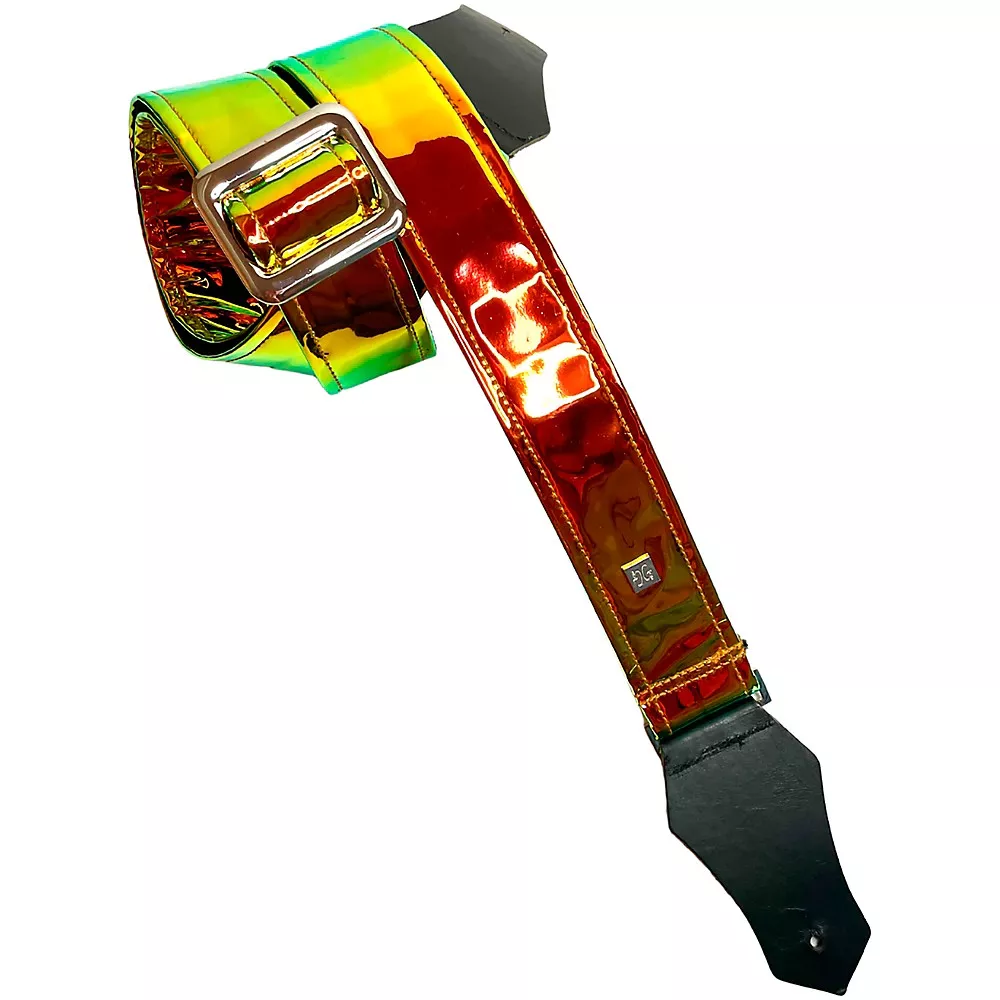 Get'm Get'm Chrome Guitar Strap Sun 2 in.