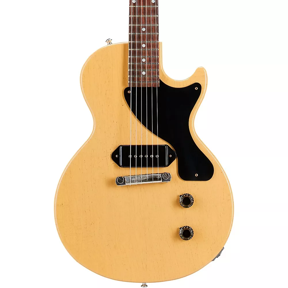 Gibson Custom Murphy Lab 1957 Les Paul Junior Single-Cut Reissue Ultra Light Aged Electric Guitar TV Yellow