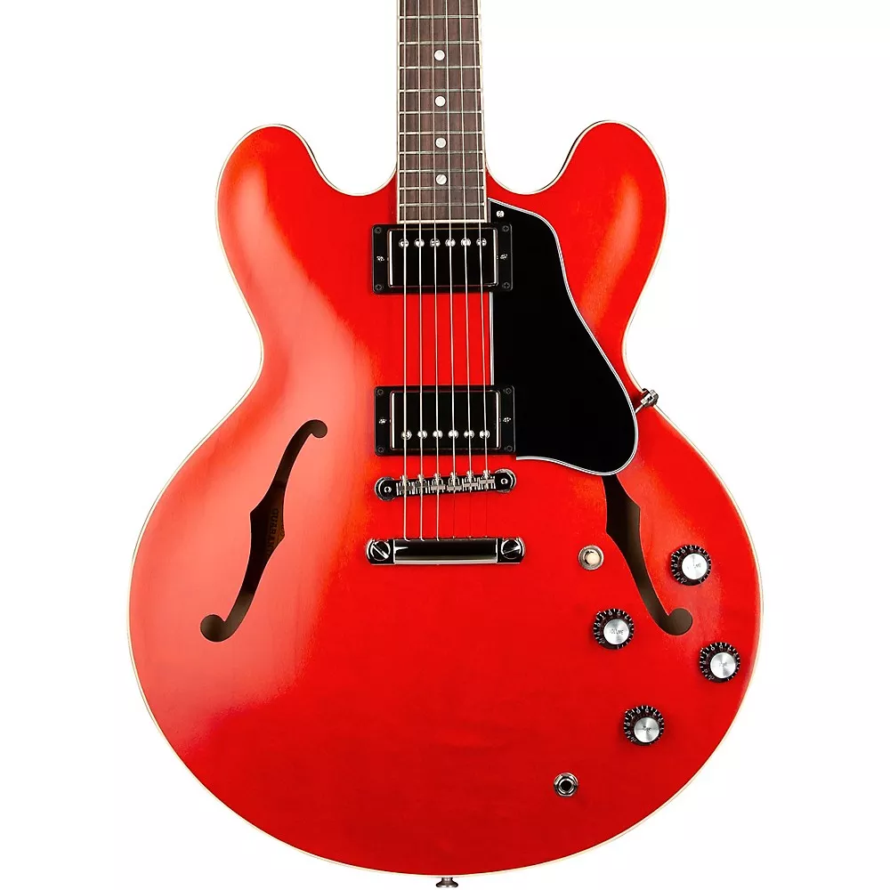 Gibson ES-335 Satin Semi-Hollow Electric Guitar - Satin Cherry