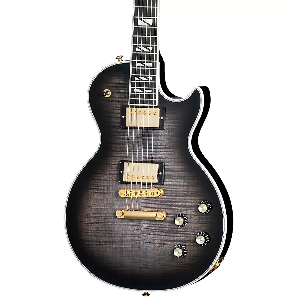 Gibson Les Paul Supreme Electric Guitar - Transparent Ebony Burst