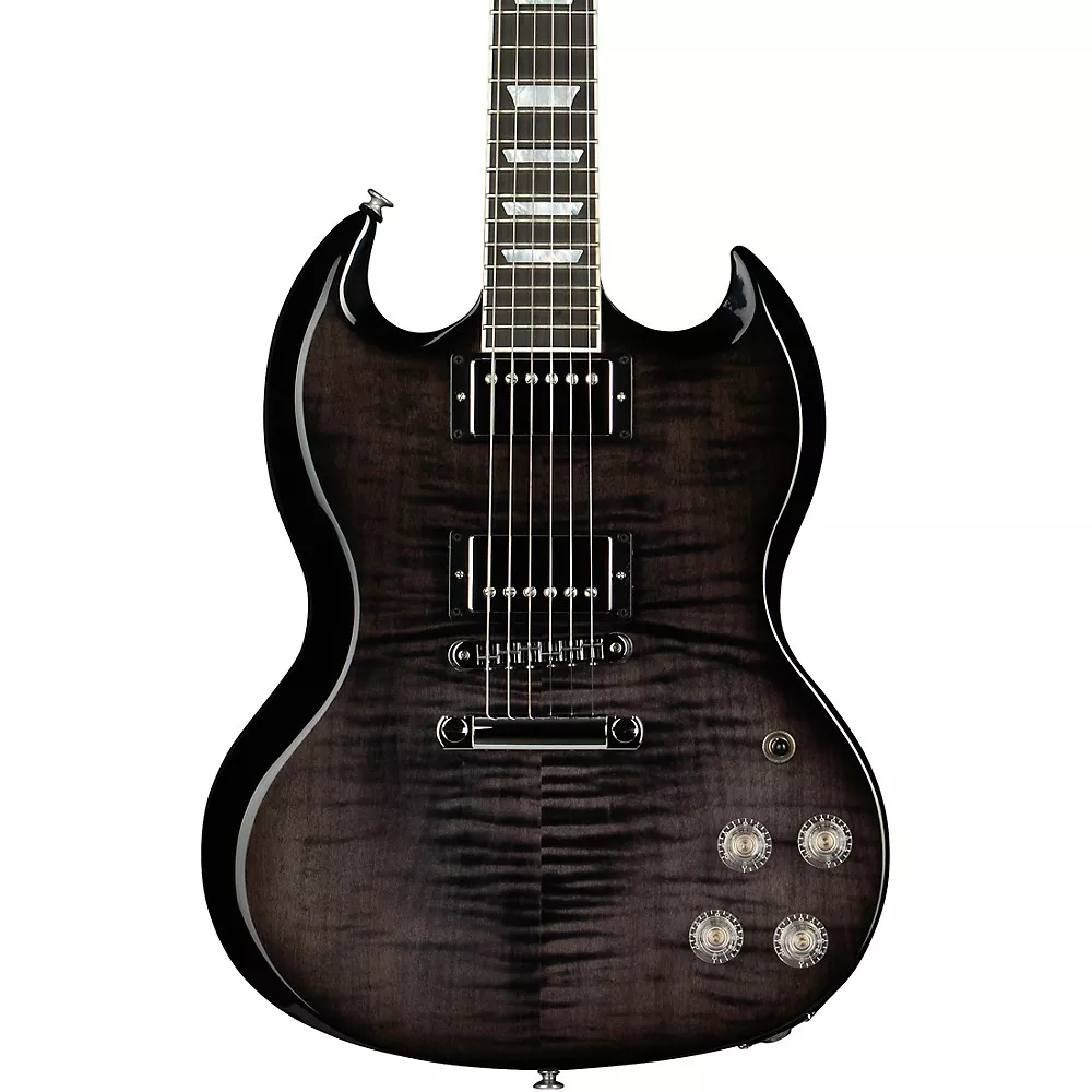 Gibson SG Modern Electric Guitar - Trans Black