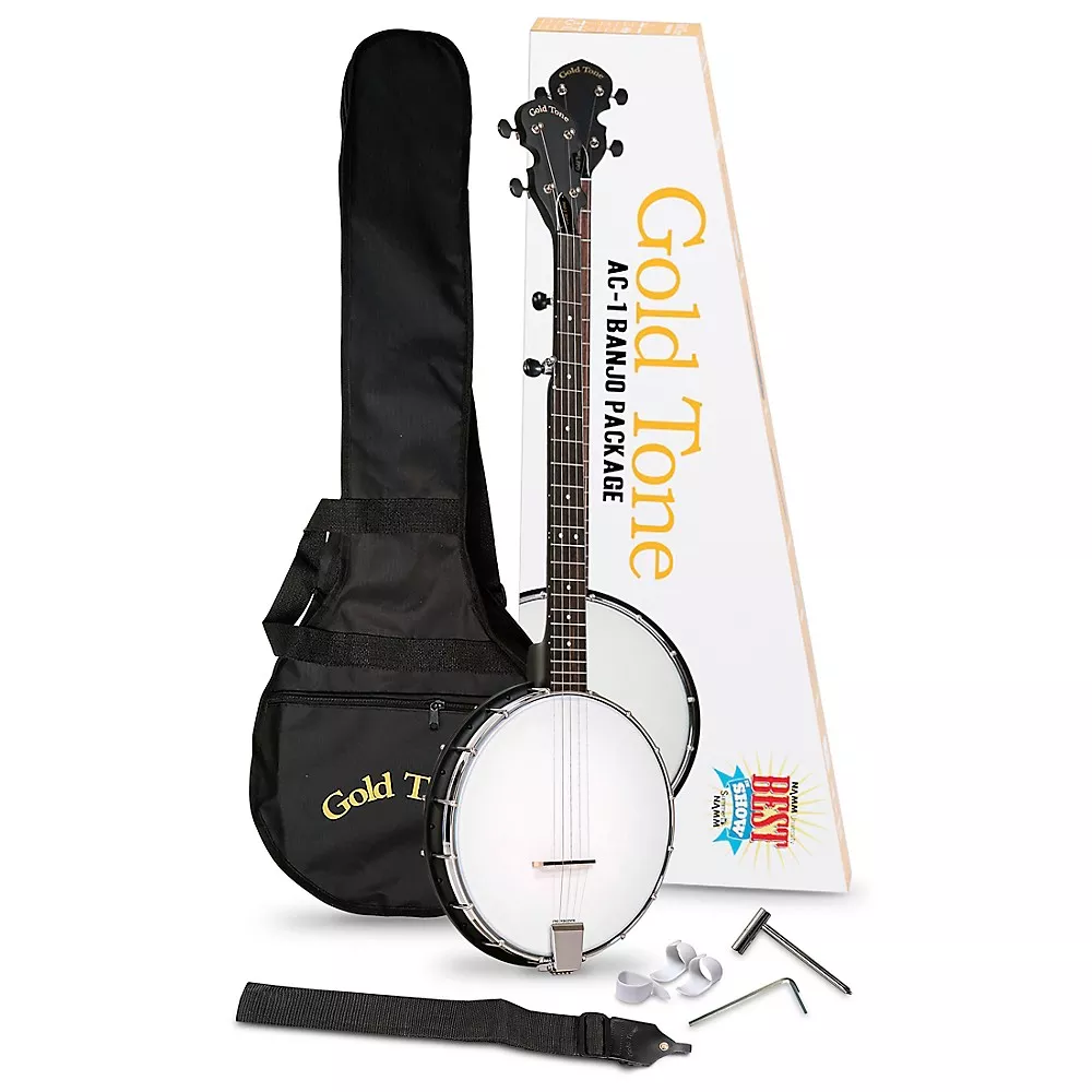 Gold Tone AC-1 Banjo Package Black