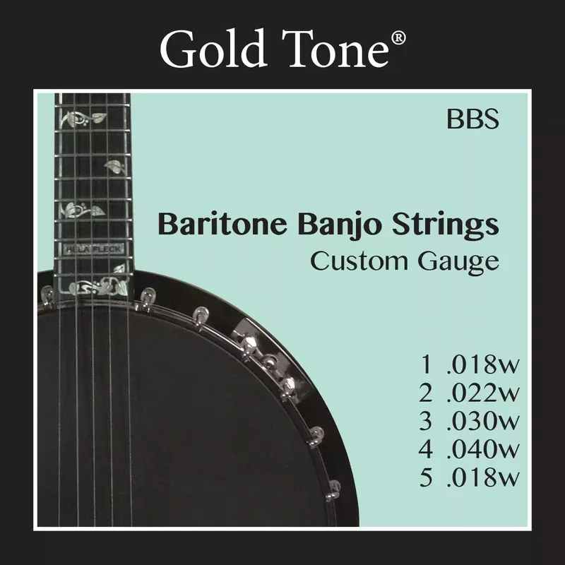 Gold Tone GT-BBS Banjo Baritone Custom Gauge Strings