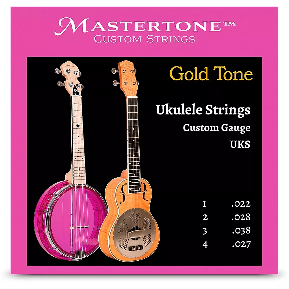 Gold Tone UKS 3 Pack Ukulele Strings