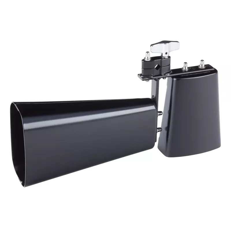 Gon Bops BDB1 Timbale Double Bell Set with Bracket
