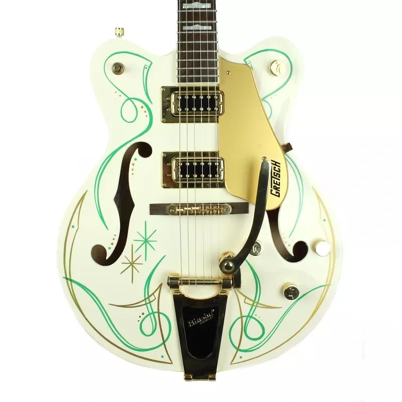 Gretsch G5422T Electromatic Hot Rod Walt – White/Pinstripe – Used