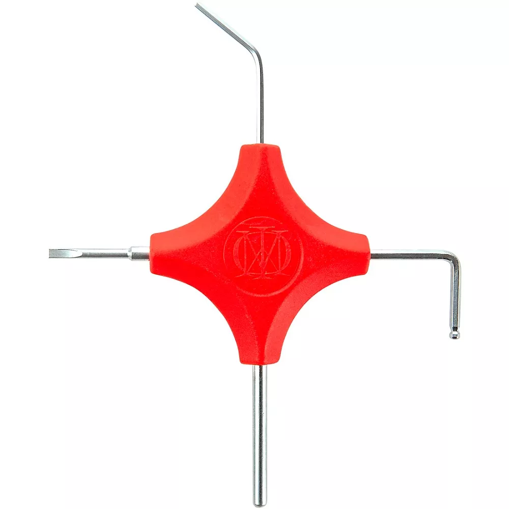 GROOVETECH TOOLS, INC. CaseTools Guitar Multi-Tool for Ernie Ball Majesty Guitars Red