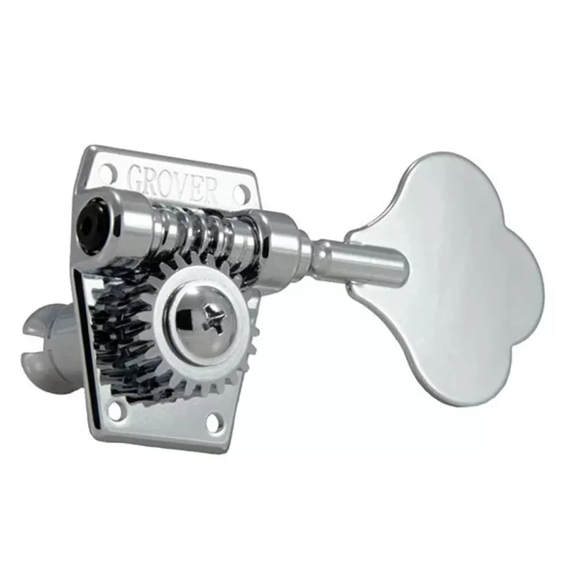 Grover GR142C Vintage Bass Machine Heads – 2+2 Chrome