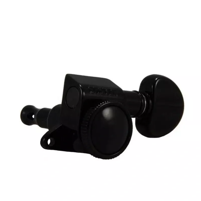 Grover GR505BC Roto-Grip 3+3 Mini Locking Rotomatics – Black Chrome