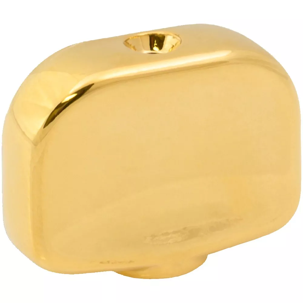 Grover Large Butterbean Button Gold