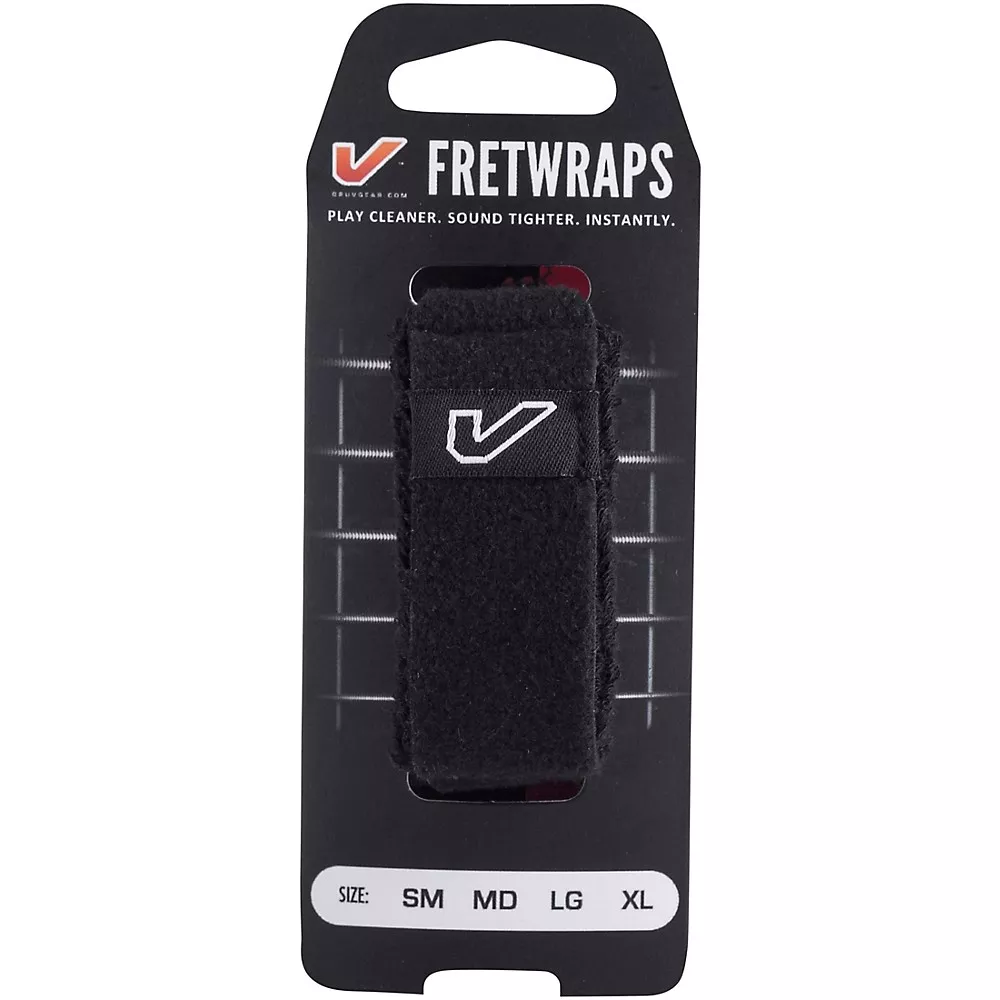 Gruv Gear FretWraps String Muters 1-Pack Black Large