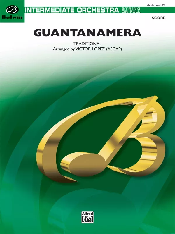 Guantanamera: Full Orchestra Conductor Score & Parts