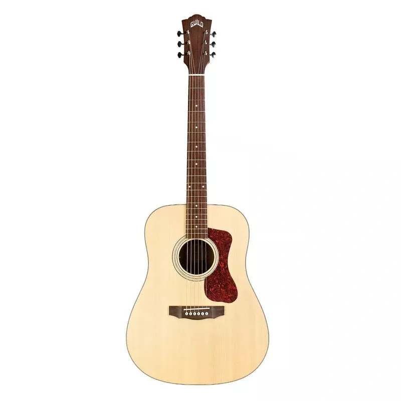 Guild D-240E – Dreadnought Acoustic-Electric Guitar – Natural Satin