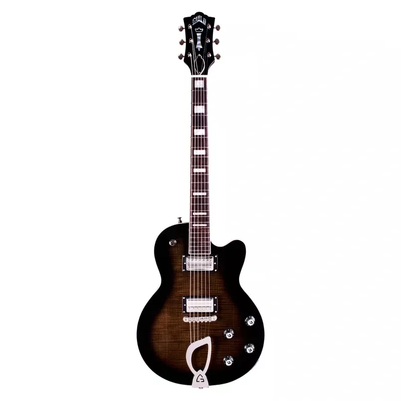 Guild NEWARK ARISTOCRAT HH Electric Guitar (Trans Black Burst)