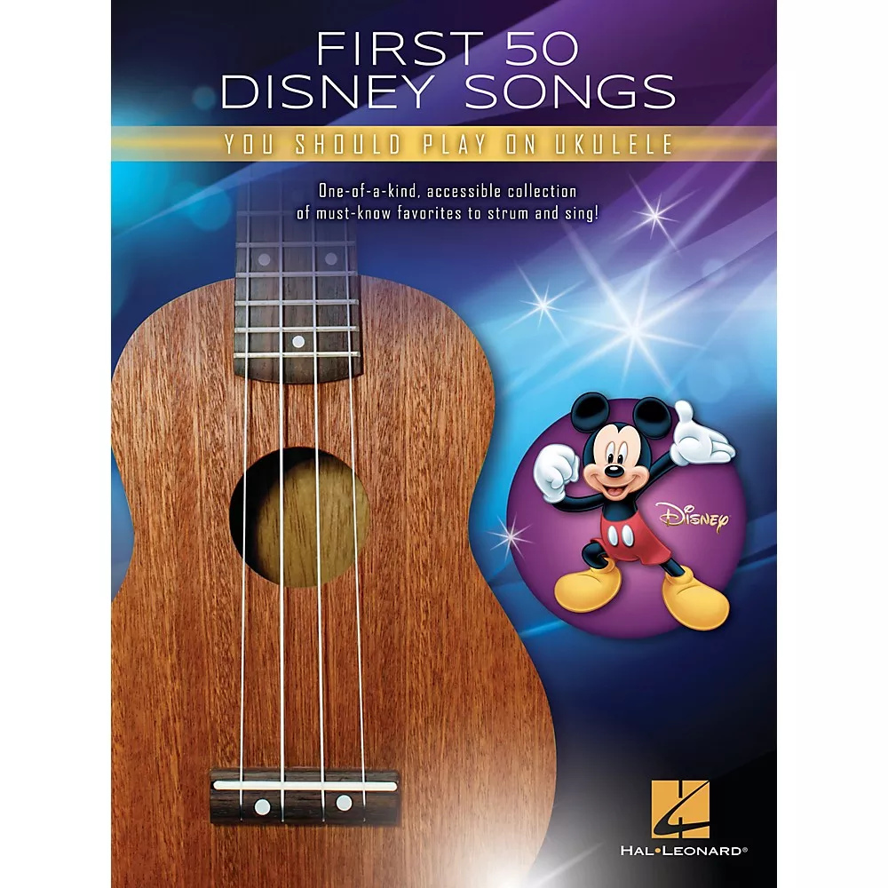 Hal Leonard First 50 Disney Songs You Should Play on Ukulele