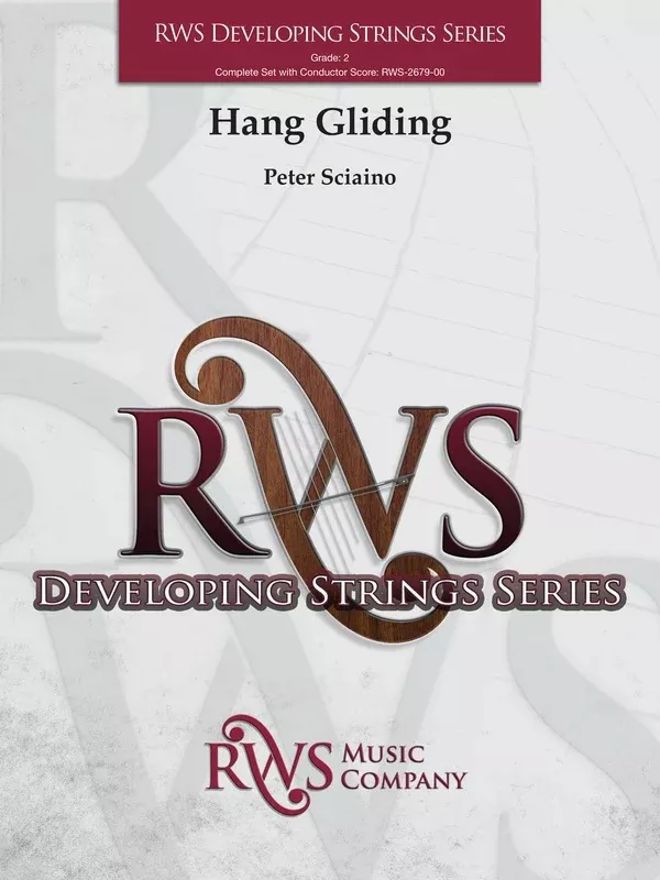 Hang Gliding: String Orchestra Conductor Score & Parts