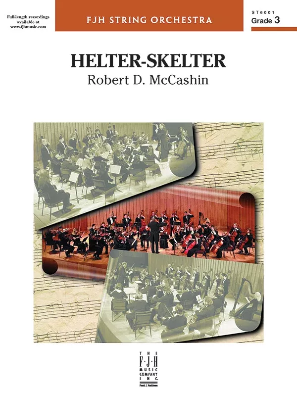 Helter-Skelter: String Orchestra Conductor Score & Parts
