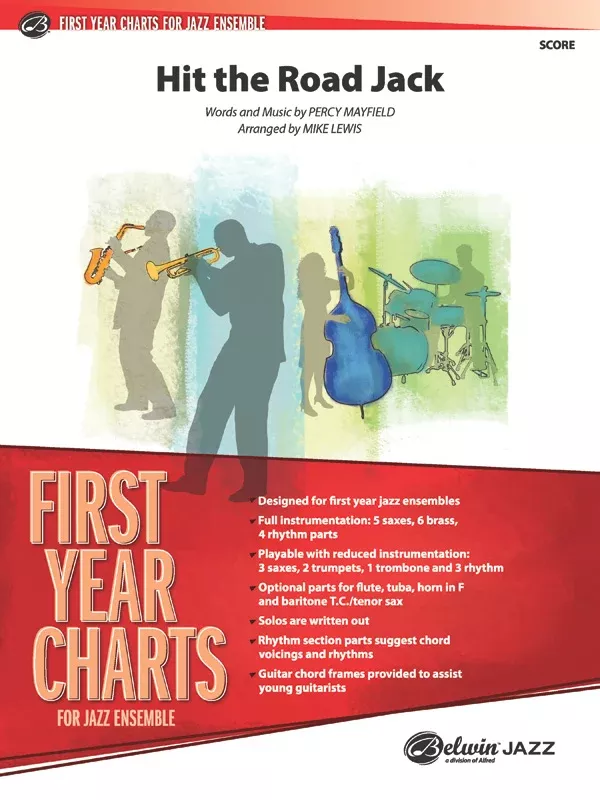 Hit the Road Jack: Jazz Ensemble Conductor Score